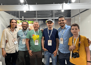 Representantes do Acre apresentaram estado como destino ideal para a observação de aves, no Avistar Brasil 2025. Foto: cedida