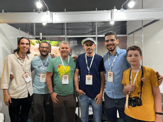 Representantes do Acre apresentaram estado como destino ideal para a observação de aves, no Avistar Brasil 2025. Foto: cedida