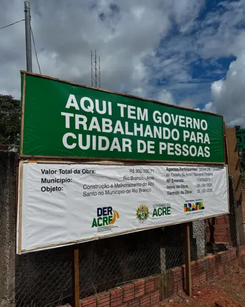 Centro Alto Santo passa por obras com investimento de R$ 900 mil no Acre 2 Centro Alto Santo passa por obras com investimento de R$ 900 mil no Acre