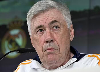 Carlo Ancelotti, técnico do Real Madrid — Foto: Getty Images