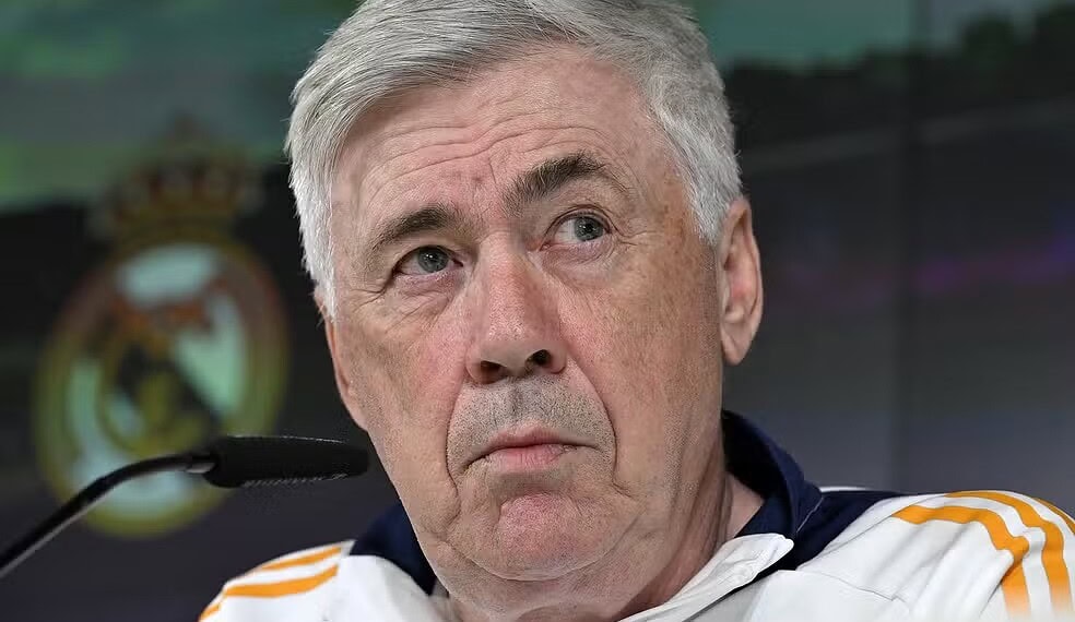 Carlo Ancelotti, técnico do Real Madrid — Foto: Getty Images