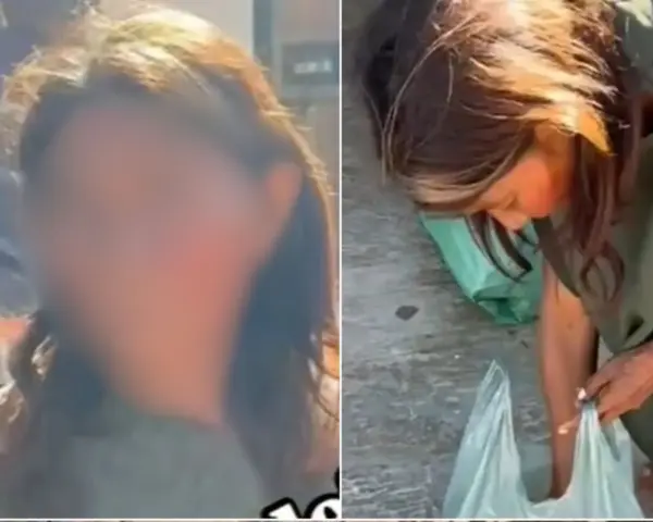 Mulher indígena em Feijó carrega rato em sacola e confirma que vai consumir o animal