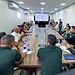 Em reunião, governo apresenta plano de segurança para a exposição. Foto: Diego Silva/Secom