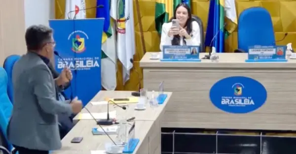 Vereador de Brasiléia ameaça dar uma 'pisa' em assessor de colega por suposta difamação
