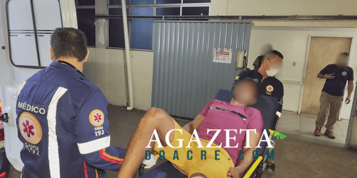 Colono é baleado durante ataque a tiros em frente de casa no bairro Seis de Agosto