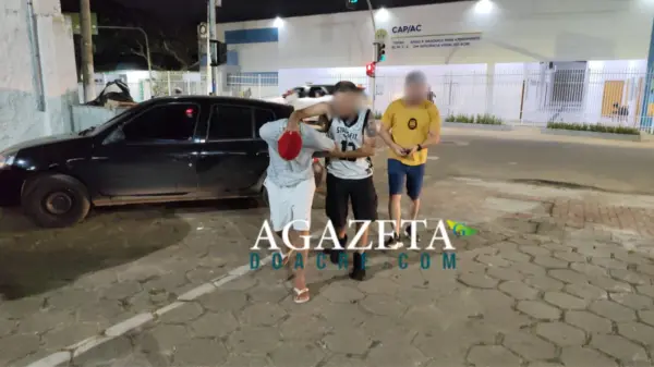 Jovem de 19 anos é preso por tráfico durante operação da Polícia Civil em praça de Rio Branco