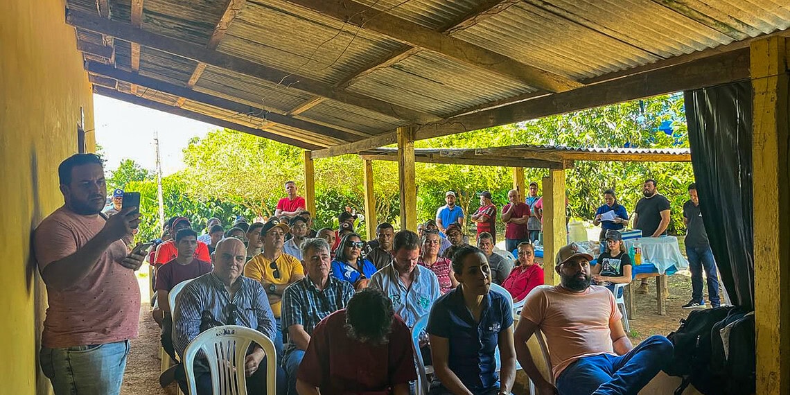 I Encontro de Cafeicultores de Capixaba reúne produtores para fortalecer a cafeicultura local