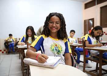 Estudantes do Acre. Foto: Mardilson Gomes/SEE