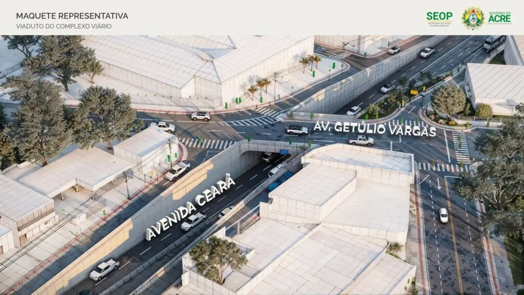 Governo anuncia avanço nas obras do Complexo Viário e nova interdição parcial entre rua e avenida 3 Governo anuncia avanço nas obras do Complexo Viário e nova interdição parcial entre rua e avenida