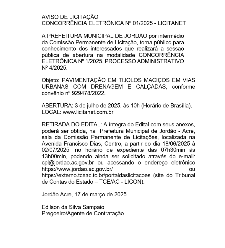 Editais