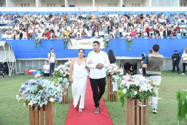 Projeto Cidadão abre mais 200 vagas para casamento coletivo na Expoacre Juruá em Cruzeiro do Sul