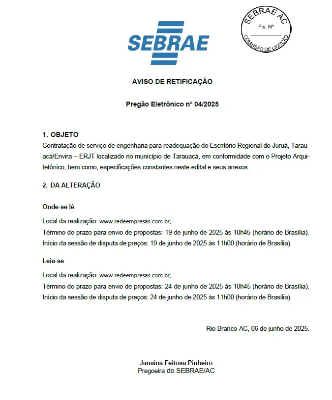 Avisos