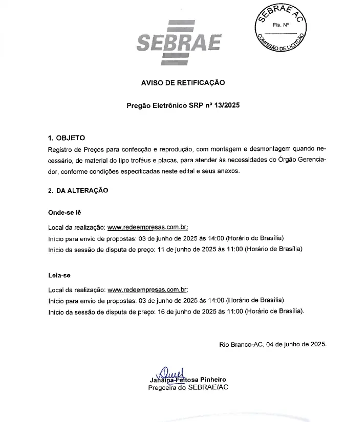 Avisos