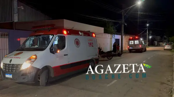 Mulher supostamente alcoolizada avança preferencial e deixa três feridos em acidente em Rio Branco