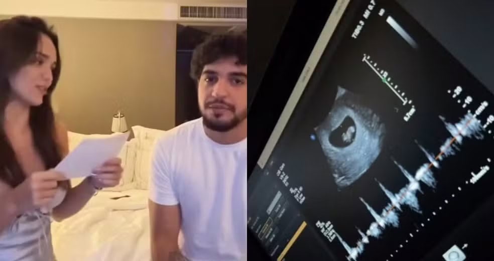 Antes da revelação, Nattanzinho já previa gravidez e escolheu nome do bebê com Rafa Kalimann — Foto: Reprodução Instagram