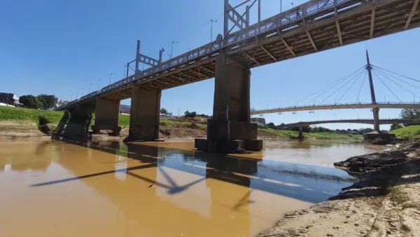 Nível do Rio Acre segue em queda e registra 2,55 metros em Rio Branco, menor do ano
