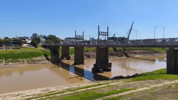 Rio Acre volta a baixar em Rio Branco e atinge 2,48 metros, menor nível do ano