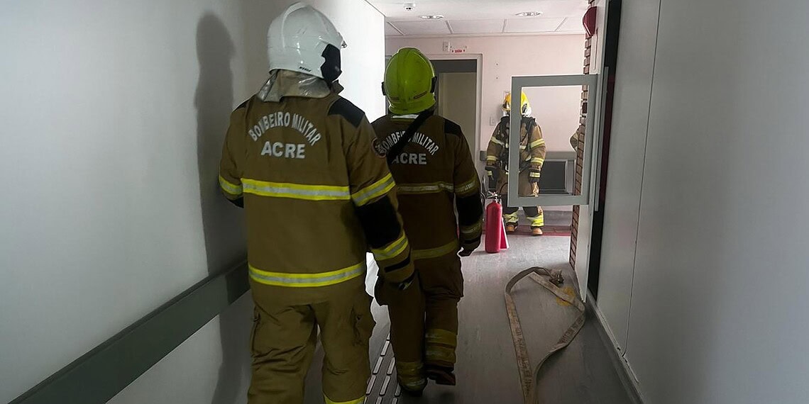 Sesacre se manifesta após princípio de incêndio no Pronto Socorro de Rio Branco: ‘Situação controlada’