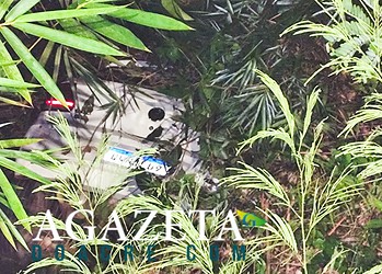 Carro desgovernado cai em ribanceira ao lado do Igarapé São Francisco, em Rio Branco