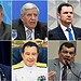 Jair Bolsonaro, Braga Netto, Augusto Heleno, Anderson Torres, Mauro Cid, Alexandre Ramagem, Almir Garnier Santos e Paulo Sérgio Nogueira — Foto: g1