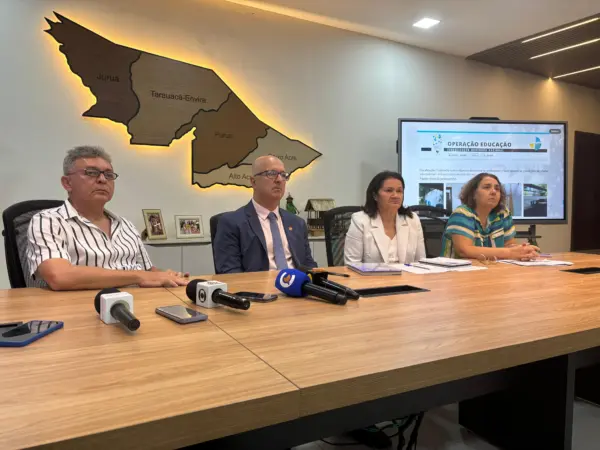 Mais de 500 escolas do Acre funcionam sem água potável, denuncia TCE após reportagem no Fantástico