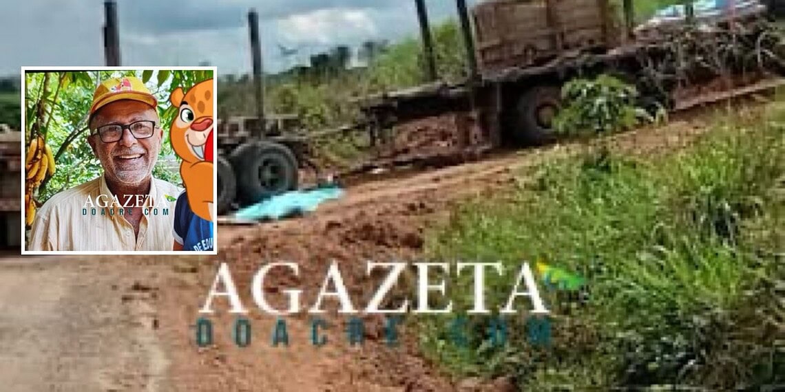 Homem morre decapitado em colisão entre moto e carreta na BR-364, no interior do Acre