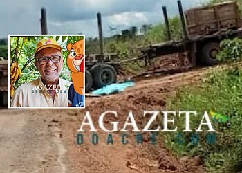 Homem morre decapitado em colisão entre moto e carreta na BR-364, no interior do Acre