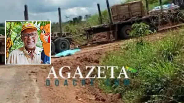 Homem morre decapitado em colisão entre moto e carreta na BR-364, no interior do Acre