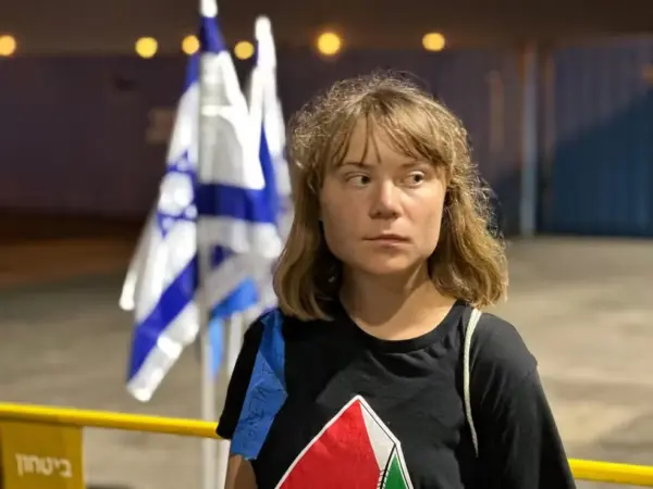 Fomos sequestrados, diz Greta Thunberg após deixar Israel