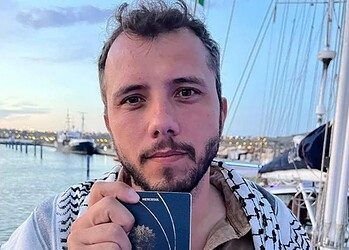 O ativista brasiliense Thiago Ávila será deportado de Israel - (crédito: Flotilla da Liberdade)
