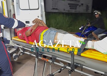 Motociclista fica gravemente ferido após ser atingido durante racha em avenida de Rio Branco 14 Motociclista fica gravemente ferido após ser atingido durante racha em avenida de Rio Branco