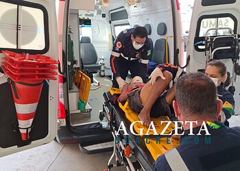 Homem leva choque elétrico e cai de escada ao tentar fazer ligação clandestina de energia em Rio Branco