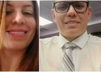 Irmãos que morreram em decorrência do acidente — Foto: Redes sociais