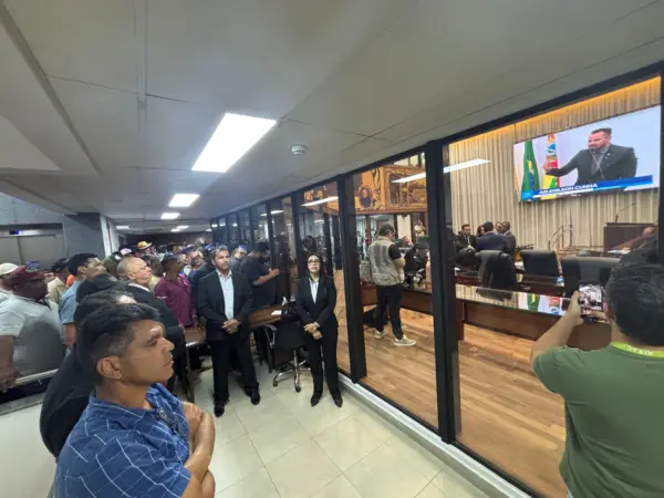 Produtores rurais protestam na Aleac contra operações de fiscalização na Resex Chico Mendes