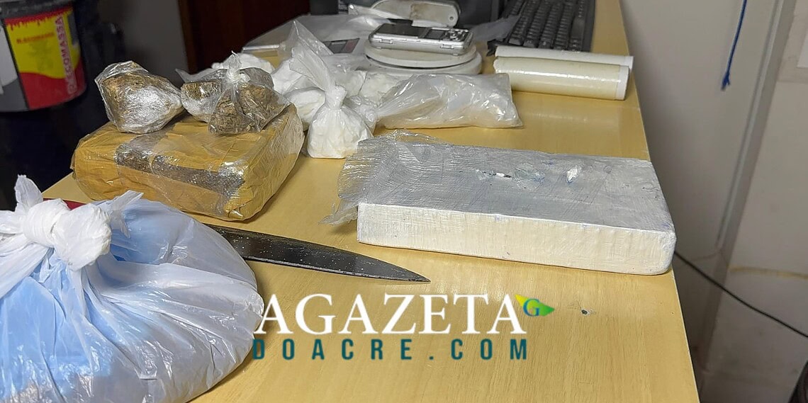 Polícia Militar apreende mais de 2 quilos de drogas em casa abandonada na Cidade do Povo