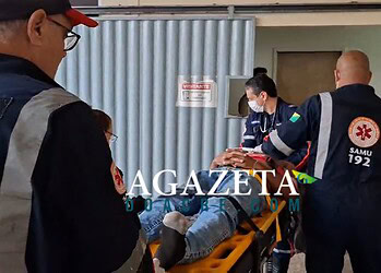 Carpinteiro sofre traumatismo craniano após cair de telhado em Rio Branco