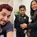 Murilo Huff e Ruth Moreira com o pequeno Leo, de 5 anos — Foto: — Fotos: Reprodução/Instagram de Murilo Huff e Dona Ruth