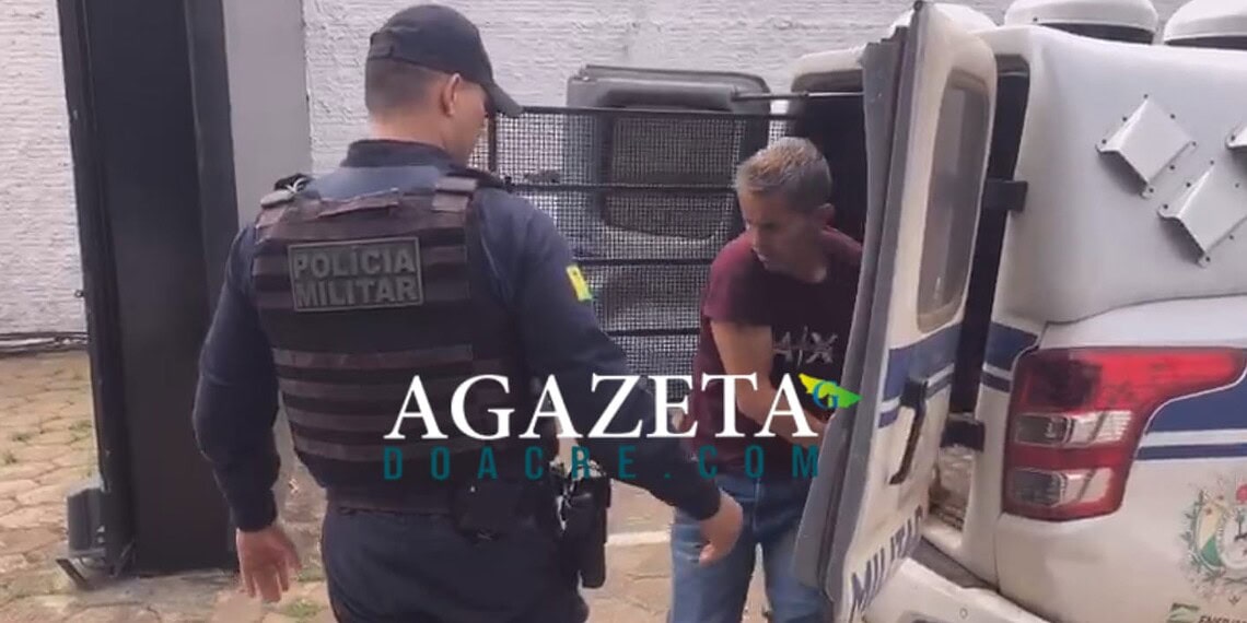 Foragido condenado por homicídio e roubo a banco se entrega à PM em Rio Branco após romper tornozeleira