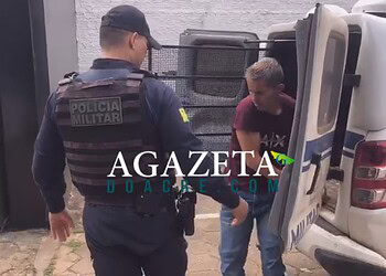 Foragido condenado por homicídio e roubo a banco se entrega à PM em Rio Branco após romper tornozeleira