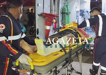 Mãe e filho de 6 anos são atropelados por moto enquanto atravessavam faixa de pedestres em Rio Branco