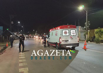 Idosa de 79 anos morre após ser atropelada por moto na Antônio da Rocha Viana