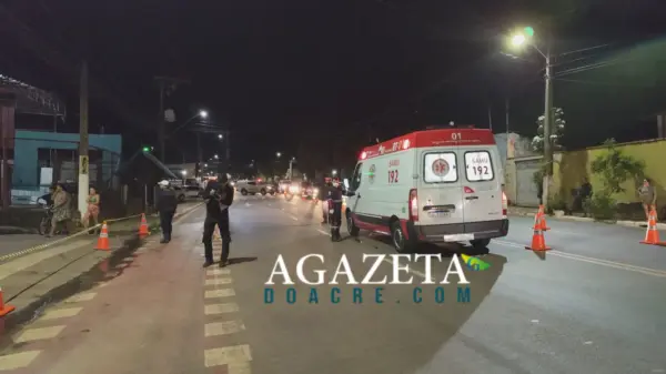 Idosa de 79 anos morre após ser atropelada por moto na Antônio da Rocha Viana