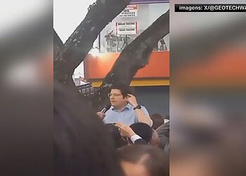 Senador Miguel Uribe é baleado em Bogotá  • X/@GEOTECHWAR