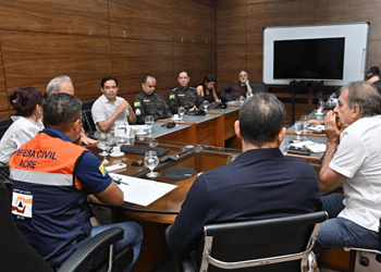Gabinete de Crise é composto por 26 instituições governamentais em prol da mitigação dos danos causados pela seca dos rios no Acre. Foto: Ingrid Kelly/Secom