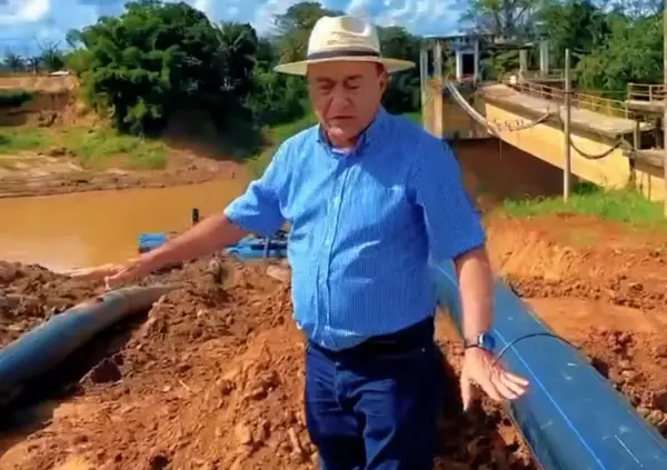 Bocalom garante solução para falta d'água com avanço das obras na ETA II