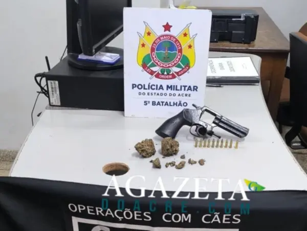 Abordagem da PM em Epitaciolândia termina com dupla presa por roubo