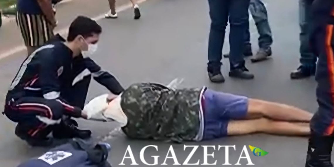 Idoso de 82 anos é atropelado por mototaxista enquanto tentava atravessar avenida em Rio Branco