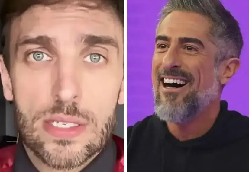 Léo Lins e Marcos Mion (Montagem/Reprodução)