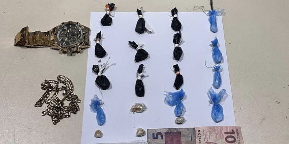 Militares da Rotam apreendem entorpecentes no bairro da Paz