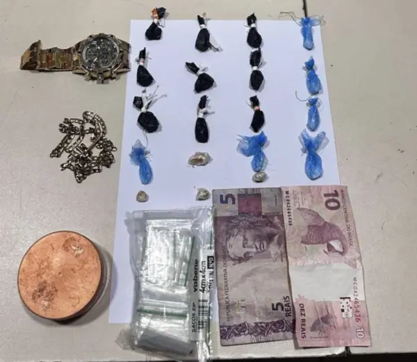 Militares da Rotam apreendem entorpecentes no bairro da Paz